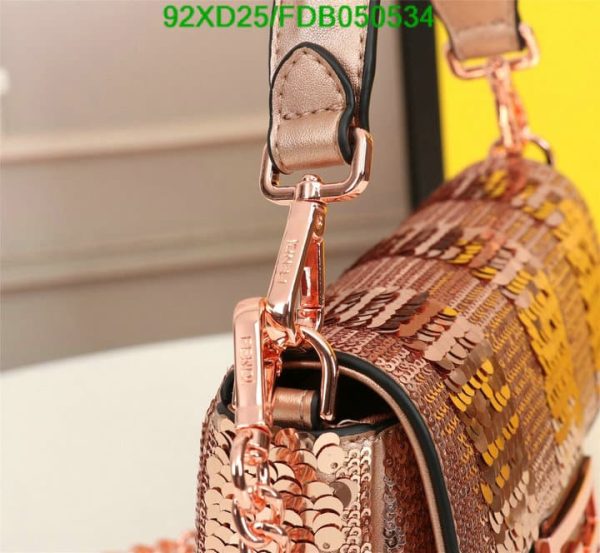 Fendi AAA+ Replica Mini baguette satin bag FDB0505342753