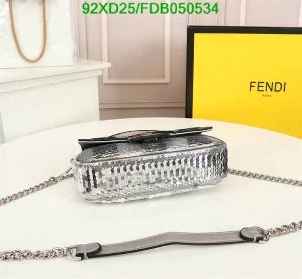 Fendi AAA+ Replica Mini baguette satin bag FDB0505342753