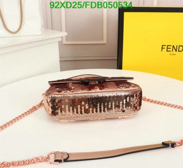 Fendi AAA+ Replica Mini baguette satin bag FDB0505342753