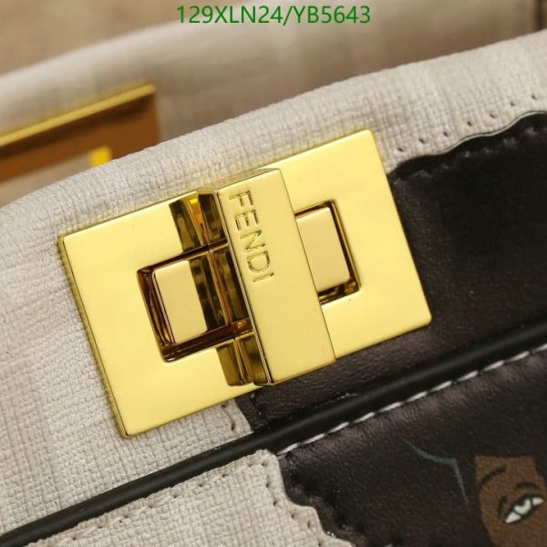 Fendi AAA+ Replica Nano peekaboo maxi handle YB56435760315