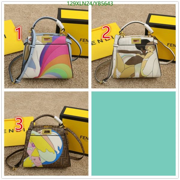 Fendi AAA+ Replica Nano peekaboo maxi handle YB56435760315