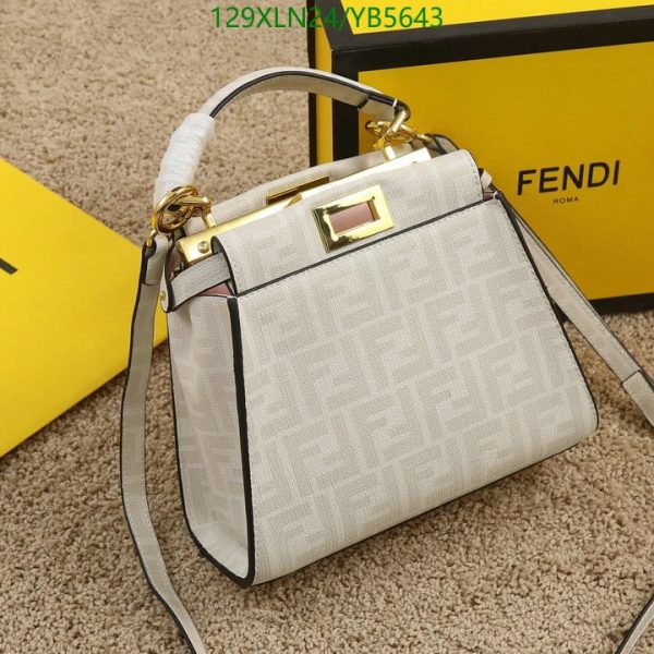 Fendi AAA+ Replica Nano peekaboo maxi handle YB56435760315