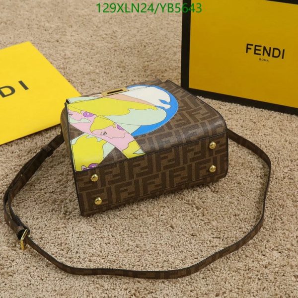 Fendi AAA+ Replica Nano peekaboo maxi handle YB56435760315