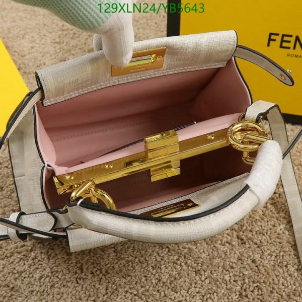 Fendi AAA+ Replica Nano peekaboo maxi handle YB56435760315