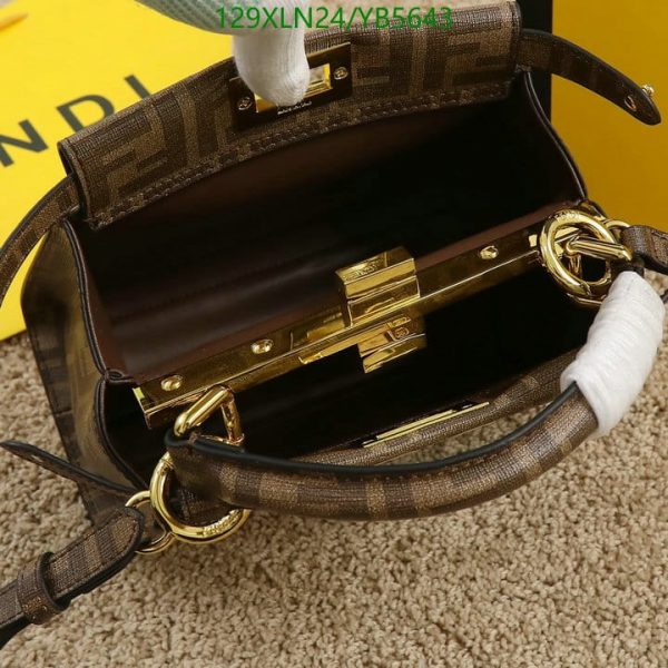 Fendi AAA+ Replica Nano peekaboo maxi handle YB56435760315