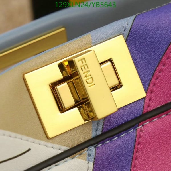 Fendi AAA+ Replica Nano peekaboo maxi handle YB56435760315