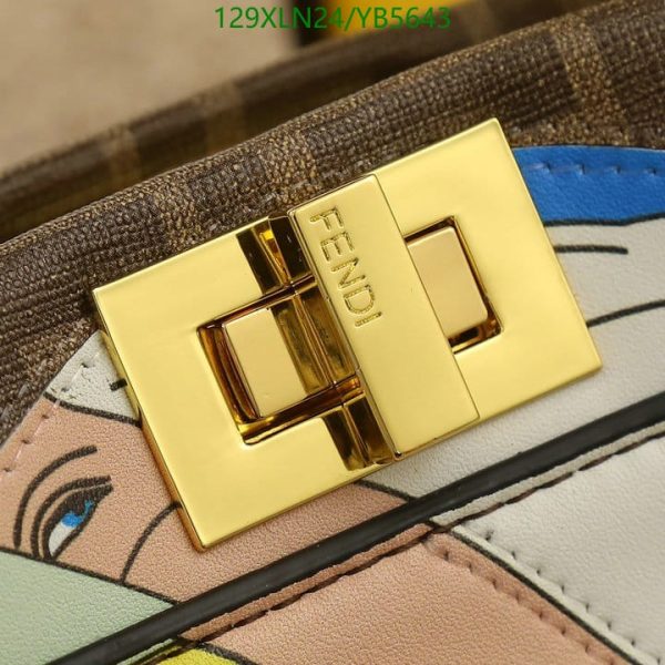 Fendi AAA+ Replica Nano peekaboo maxi handle YB56435760315