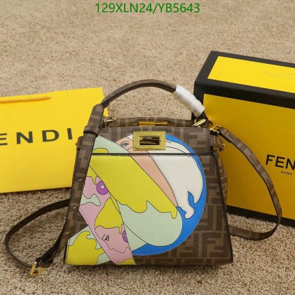 Fendi AAA+ Replica Nano peekaboo maxi handle YB56435760315