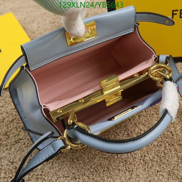 Fendi AAA+ Replica Nano peekaboo maxi handle YB56435760315