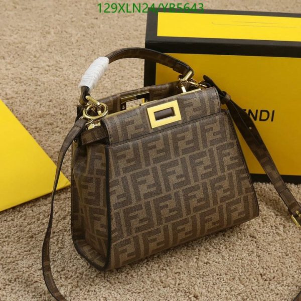 Fendi AAA+ Replica Nano peekaboo maxi handle YB56435760315