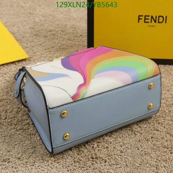 Fendi AAA+ Replica Nano peekaboo maxi handle YB56435760315