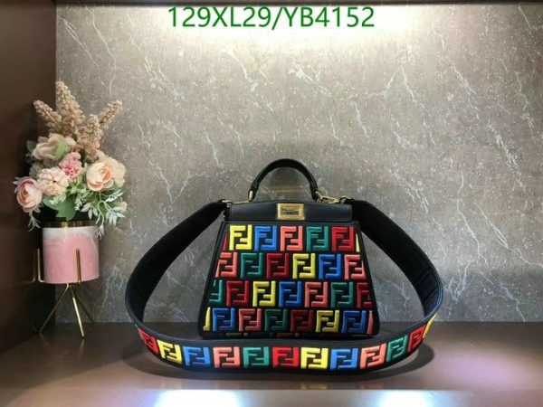 Fendi AAA+ Replica New peekaboo women’s handbag tote YB41525702346