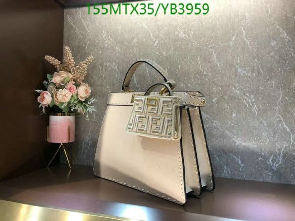 Fendi AAA+ Replica Peekaboo Hand Bag YB39591597523