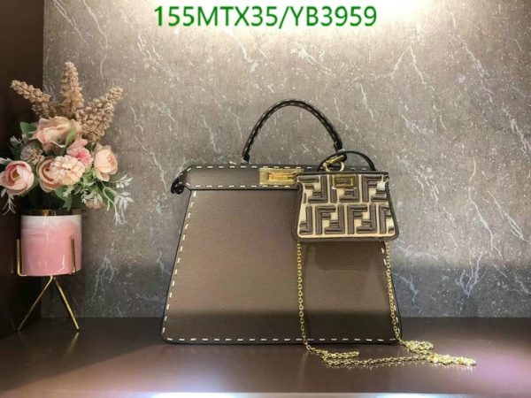 Fendi AAA+ Replica Peekaboo Hand Bag YB39591597523