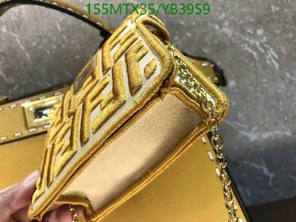 Fendi AAA+ Replica Peekaboo Hand Bag YB39591597523