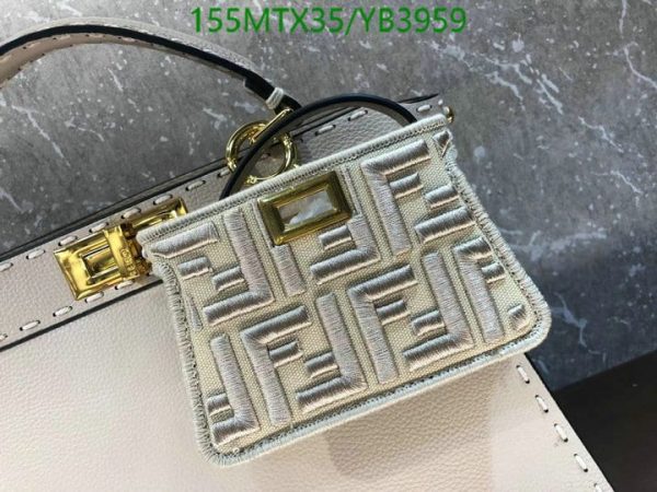 Fendi AAA+ Replica Peekaboo Hand Bag YB39591597523