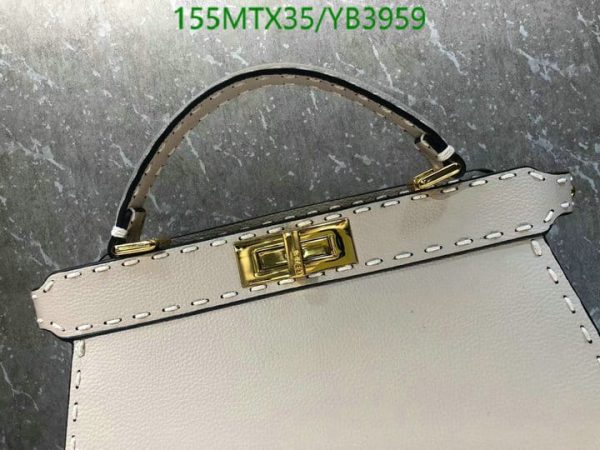 Fendi AAA+ Replica Peekaboo Hand Bag YB39591597523