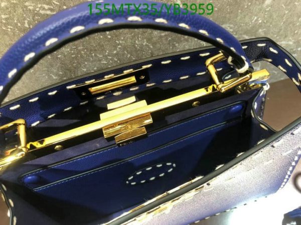 Fendi AAA+ Replica Peekaboo Hand Bag YB39591597523