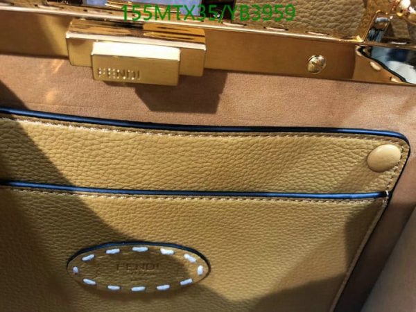 Fendi AAA+ Replica Peekaboo Hand Bag YB39591597523