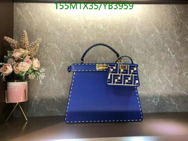 Fendi AAA+ Replica Peekaboo Hand Bag YB39591597523