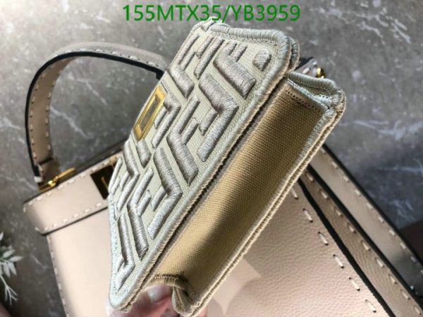 Fendi AAA+ Replica Peekaboo Hand Bag YB39591597523