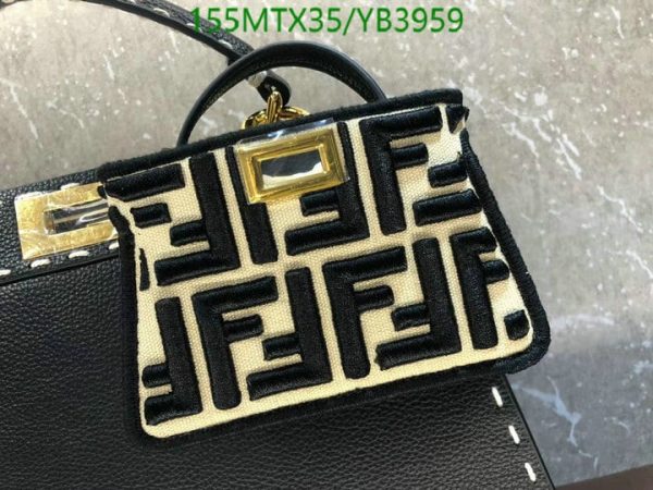 Fendi AAA+ Replica Peekaboo Hand Bag YB39591597523