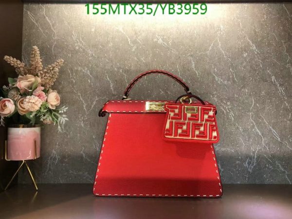 Fendi AAA+ Replica Peekaboo Hand Bag YB39591597523