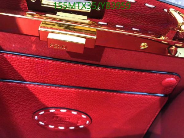 Fendi AAA+ Replica Peekaboo Hand Bag YB39591597523