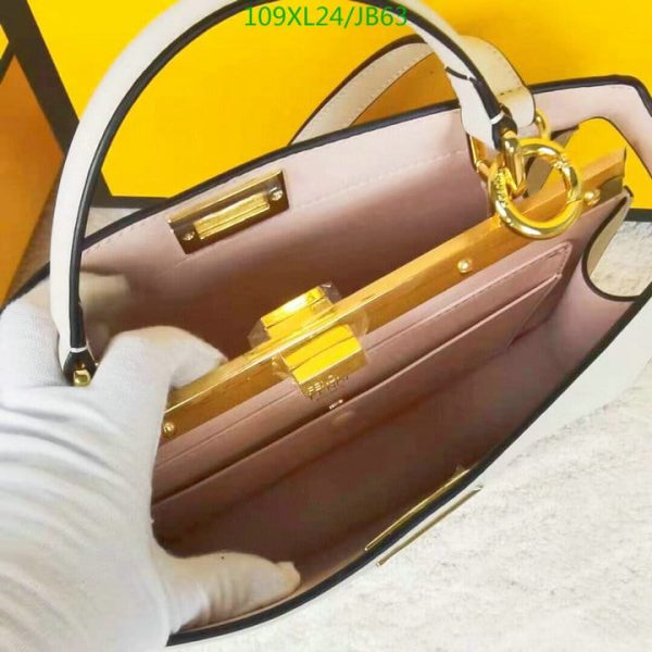 Fendi AAA+ Replica Peekaboo ISEEU East West Leather Women Hand Bag JB63245869125