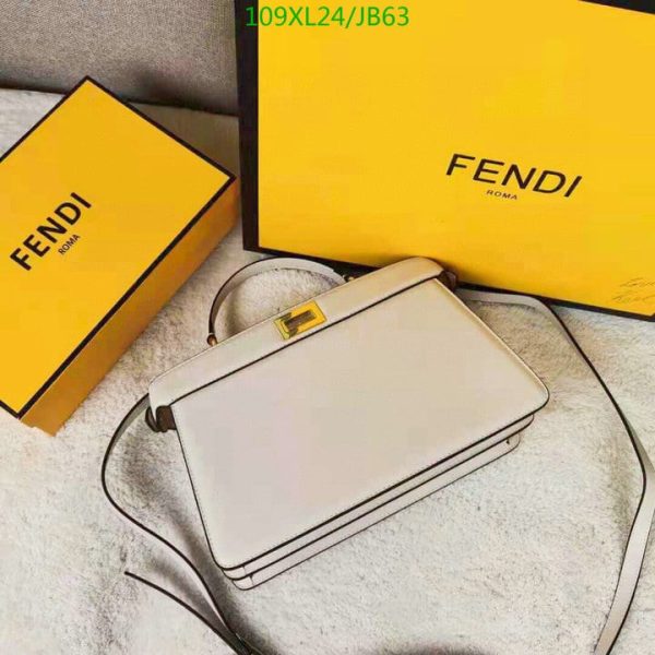 Fendi AAA+ Replica Peekaboo ISEEU East West Leather Women Hand Bag JB63245869125