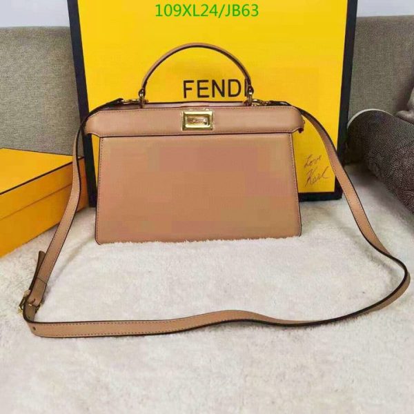 Fendi AAA+ Replica Peekaboo ISEEU East West Leather Women Hand Bag JB63245869125