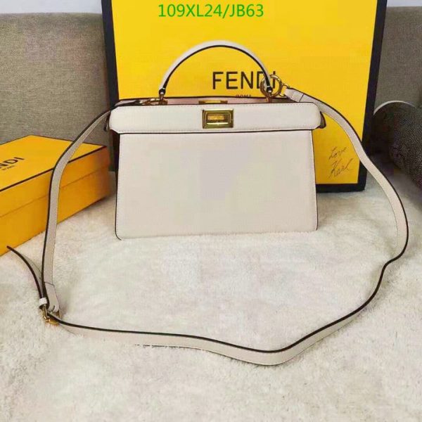 Fendi AAA+ Replica Peekaboo ISEEU East West Leather Women Hand Bag JB63245869125