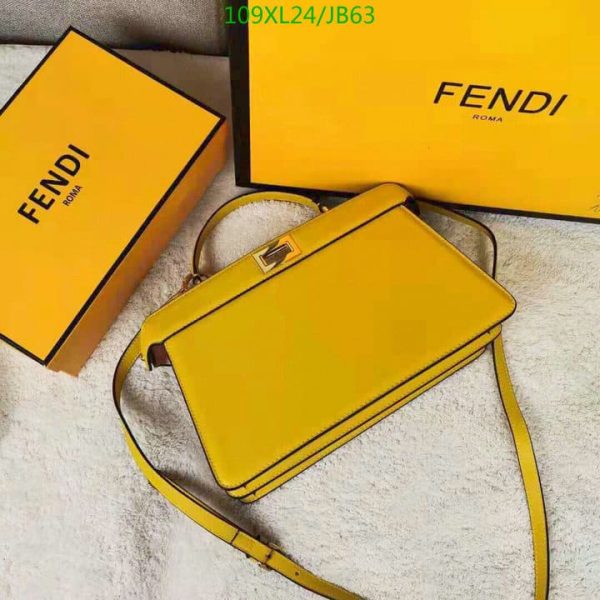 Fendi AAA+ Replica Peekaboo ISEEU East West Leather Women Hand Bag JB63245869125