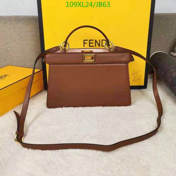 Fendi AAA+ Replica Peekaboo ISEEU East West Leather Women Hand Bag JB63245869125