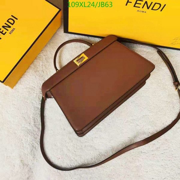 Fendi AAA+ Replica Peekaboo ISEEU East West Leather Women Hand Bag JB63245869125