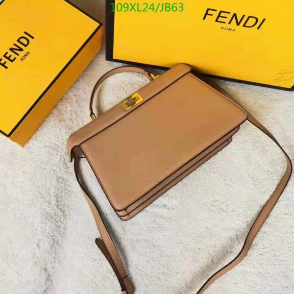 Fendi AAA+ Replica Peekaboo ISEEU East West Leather Women Hand Bag JB63245869125