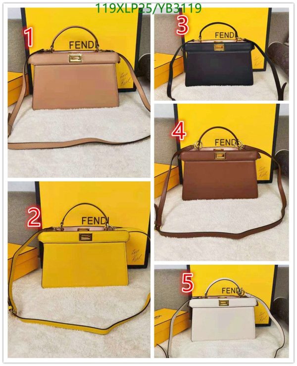 Fendi AAA+ Replica Peekaboo ISeeU Petite YB31192587896