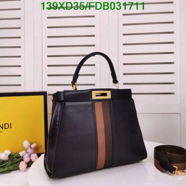 Fendi AAA+ Replica Peekaboo Leather  Bags & Handbags for Women FDB0317111594