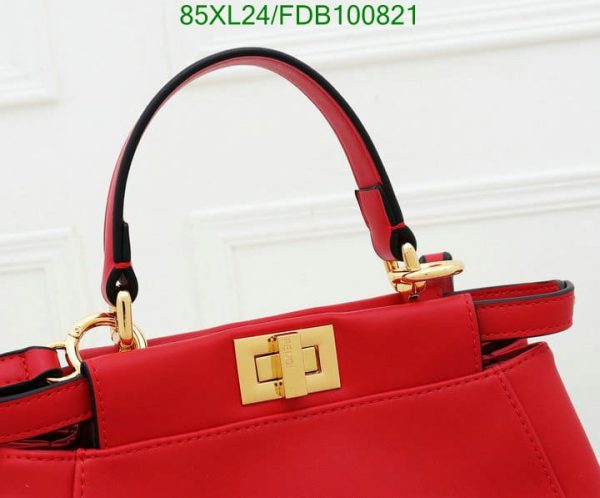 Fendi AAA+ Replica Peekaboo Python Hand Bag FDB1008211596