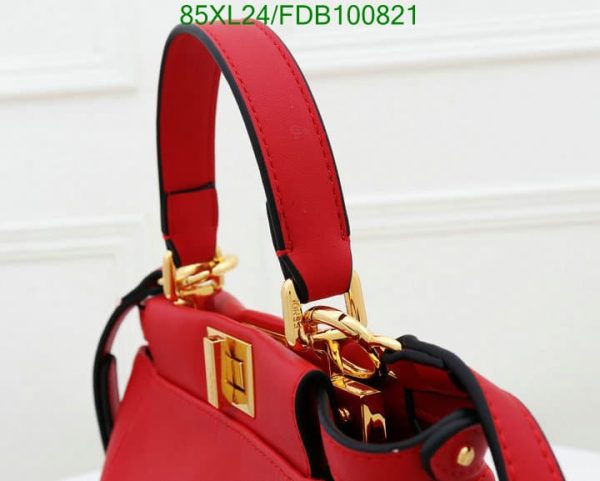 Fendi AAA+ Replica Peekaboo Python Hand Bag FDB1008211596