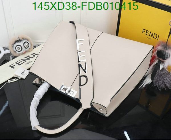 Fendi AAA+ Replica Plain Leatherite Tote Bags FDB0104152548