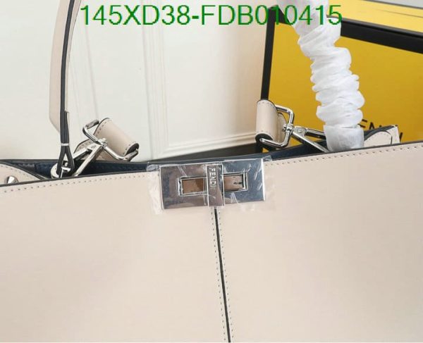 Fendi AAA+ Replica Plain Leatherite Tote Bags FDB0104152548