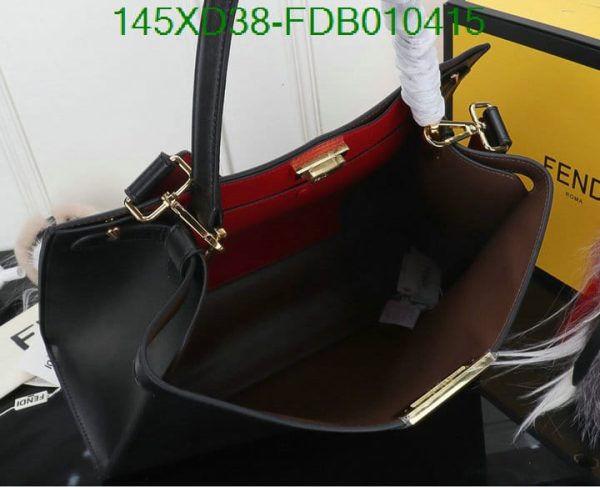 Fendi AAA+ Replica Plain Leatherite Tote Bags FDB0104152548