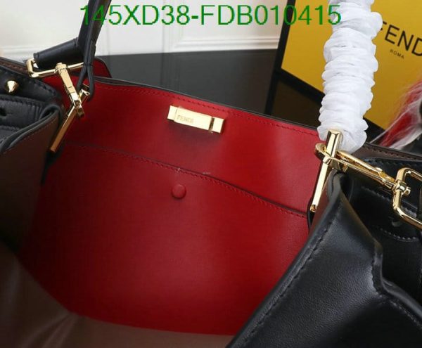 Fendi AAA+ Replica Plain Leatherite Tote Bags FDB0104152548