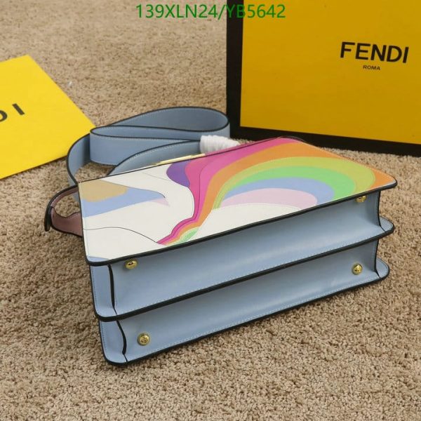 Fendi AAA+ Replica Saffiano handbag peekaboo mini YB56425730159