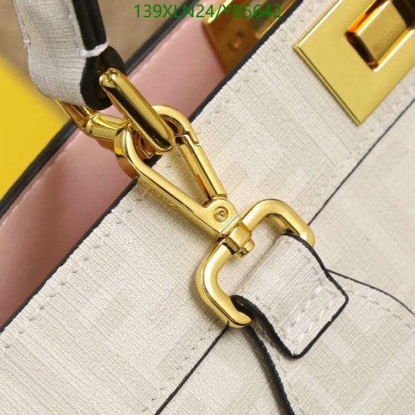 Fendi AAA+ Replica Saffiano handbag peekaboo mini YB56425730159