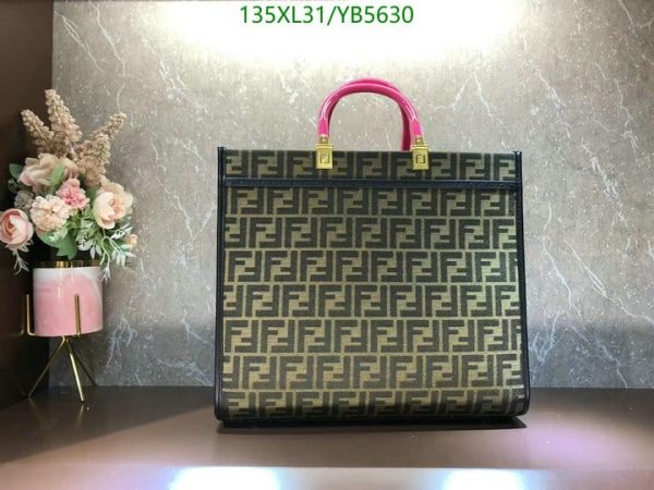 Fendi AAA+ Replica Sunshine Medium Tote Shoulder Bag YB56301586159