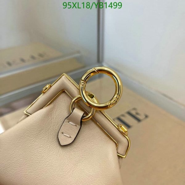 Fendi AAA+ Replica Women Nano Fendi First Charm Nappa Leather YB14994753680