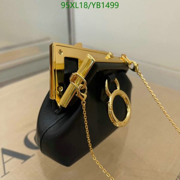 Fendi AAA+ Replica Women Nano Fendi First Charm Nappa Leather YB14994753680