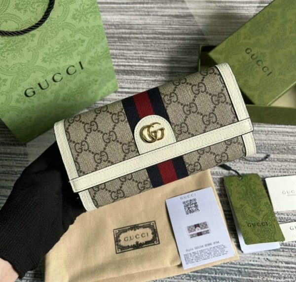 Gucci 1:1 Best Quality Replica Ophidia Continental Wallet LT34081629745